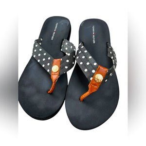 Tommy Hilfiger Polka Dots Flip Flop Sandals